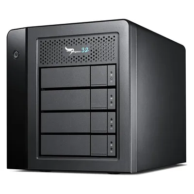 Externe Festplatte Promise Technology 16TB Thunderbolt 3 USB 3.2 RAID Pegasus32 R4