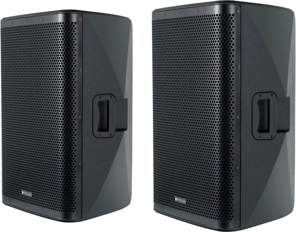 Pronomic Paar C-215 MP 15"- Passivboxen im Multifunktionsgehäuse Lautsprecher (keine Netzwerkstandard, 350 W, passive 2-Wege Box mit 3 Tragegriffe & strapazierfähigem Gehäuse)