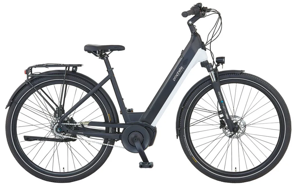 Prophete E-Bike Cityrad Geniesser 4.8, 7 Gang Shimano Nexus Schaltwerk, Nabenschaltung, Mittelmotor, 540 Wh, Pedelec, 10 Jahre Garantie auf den Rahmen