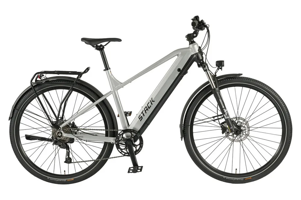 Prophete E-Bike Mountainbike Stack 1.8, 8 Gang Shimano Altus Schaltwerk, Kettenschaltung, Heckmotor, 360 Wh
