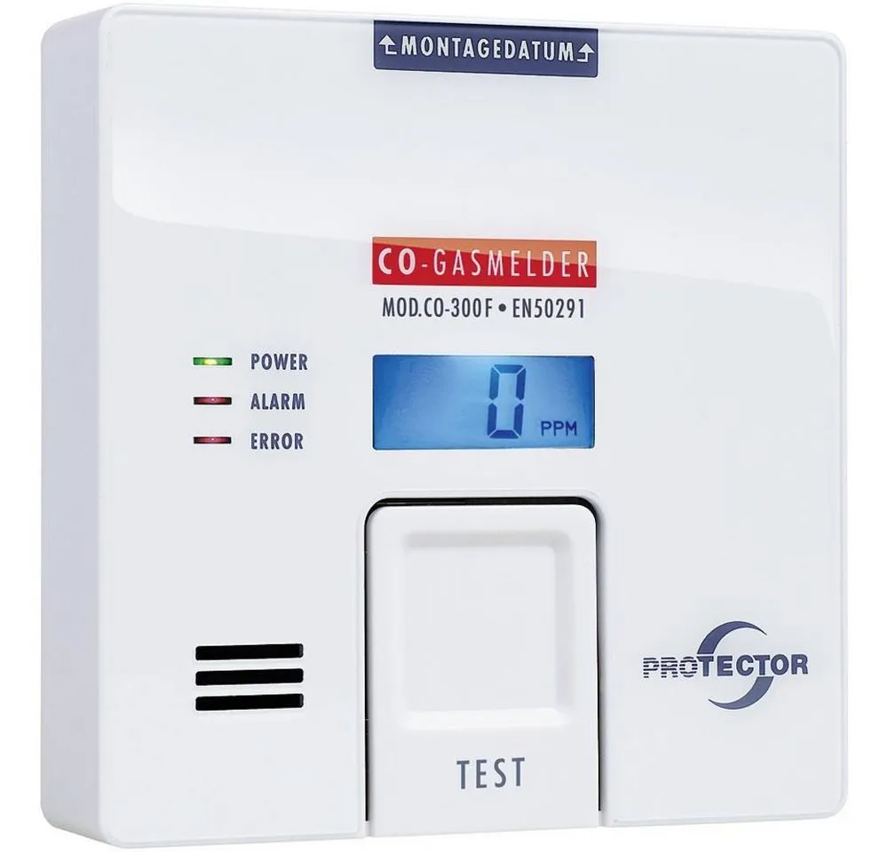 Protector Kohlenmonoxid-Melder CO-300 F CO-300F Gasmelder
