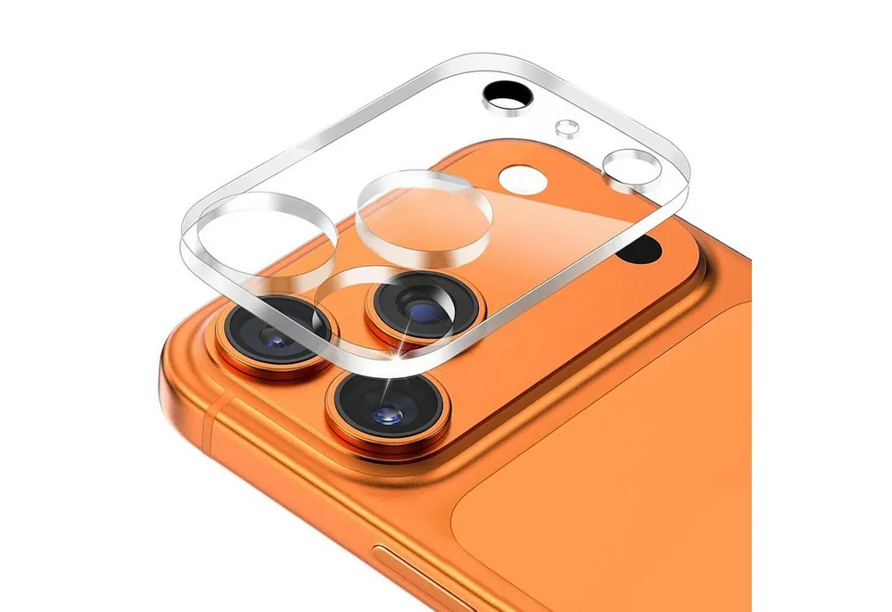 Protectorking Kameraschutzglas Kameraschutz HD klar Tempered 9H Panzerglas Linse Kamerafolie für iPhone 17 Pro Max, 3 Stück, Kameraschutz, Linsenschutz, Objektivschutz, kratz- & stoßfest