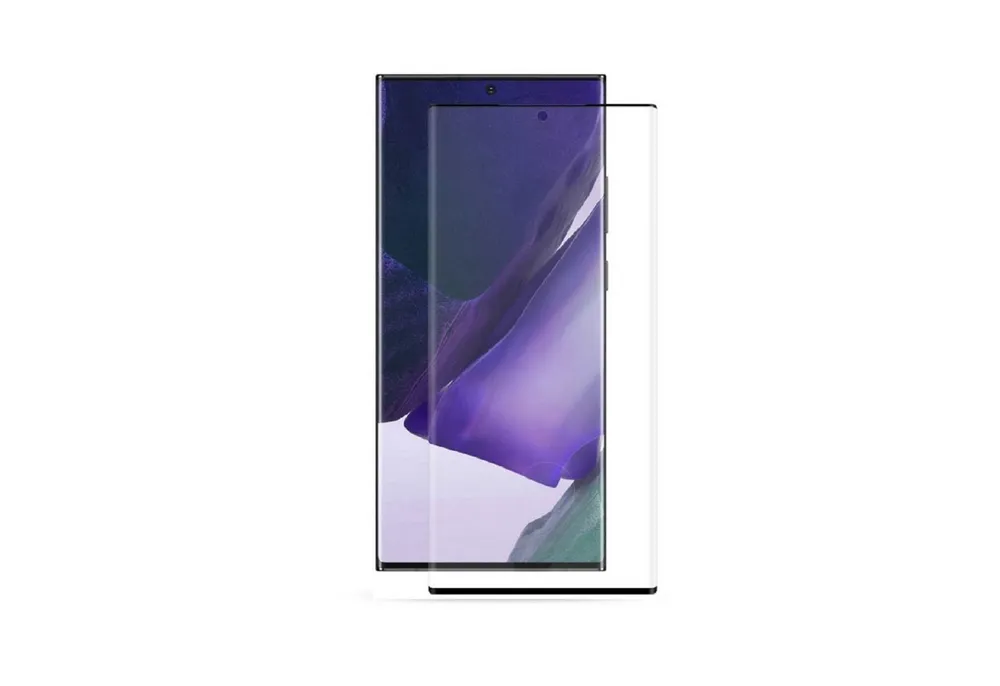 Protectorking Schutzfolie 1x 9H Panzerglas für Samsung Galaxy Note 20 Ultra FULL CURVED Schutzfo, (1-Stück), Displayschutzglas, Schutzglas Echtglas Tempered 9H Härte HD-KLAR