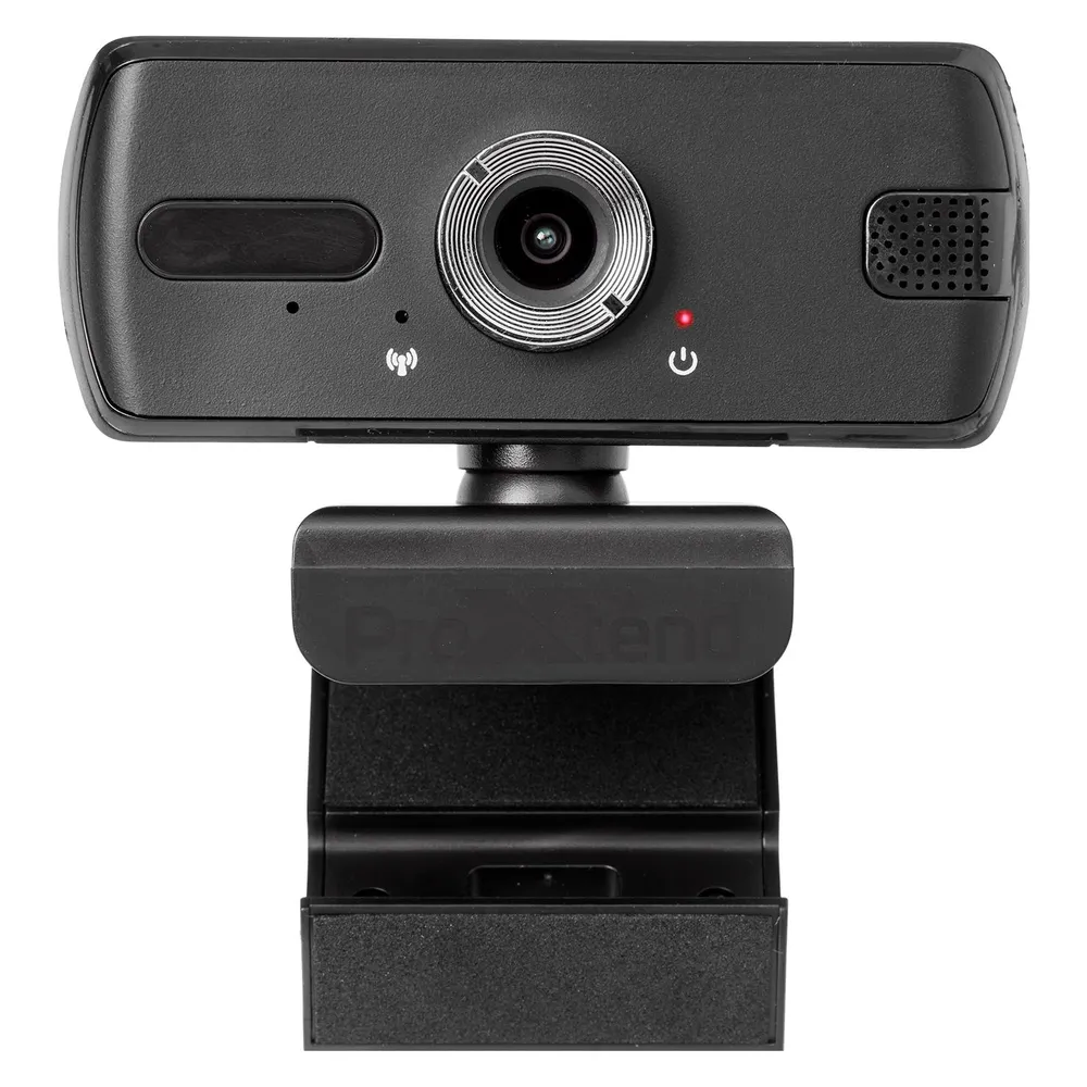 Webcam ProXtend X201 Full HD 3 MP USB 2.0 Schwarz Silber