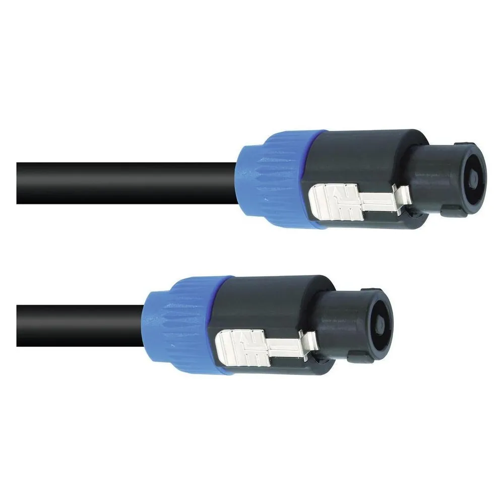 Psso Lautsprecherkabel Speakon 2x4 5m sw