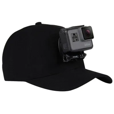 Kappe Puluz PU195 mit Sportkamera-Halterung für DJI, GoPro, Insta360