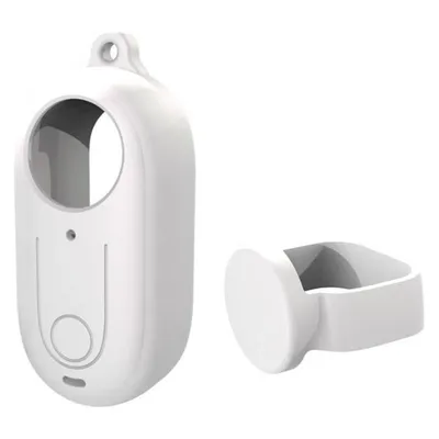Puluz Camera Silicone Case with Lens Cover for Insta360 GO 3 White
