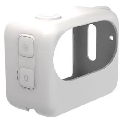 Puluz Camera Charging Case Silicone Case For Insta360 GO 3 (White)