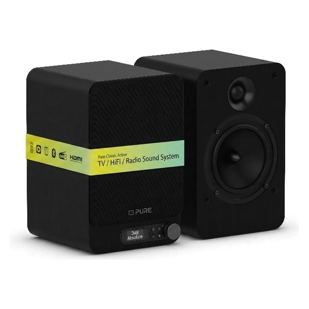 Classic Active Schwarz Stereoanlage