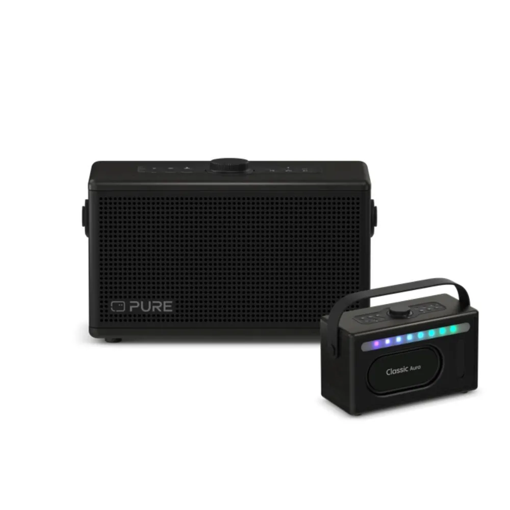 Classic Aura schwarz Bluetooth-Lautsprecher