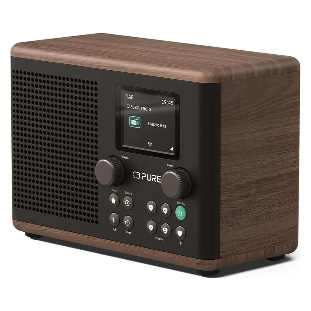 Classic H4 Coffee Black/Walnut DAB+ Radio