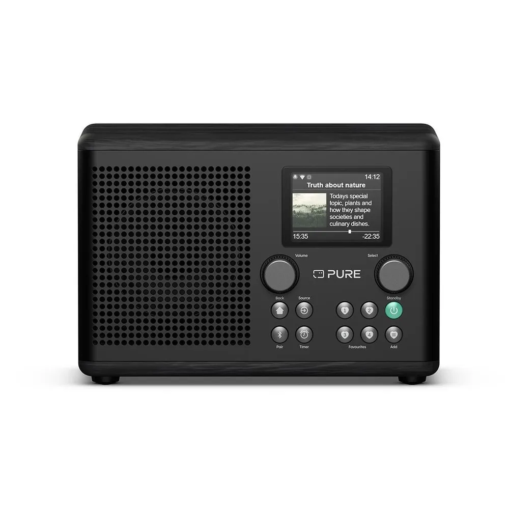 Classic H4i Schwarz/Esche DAB+ Internetradio