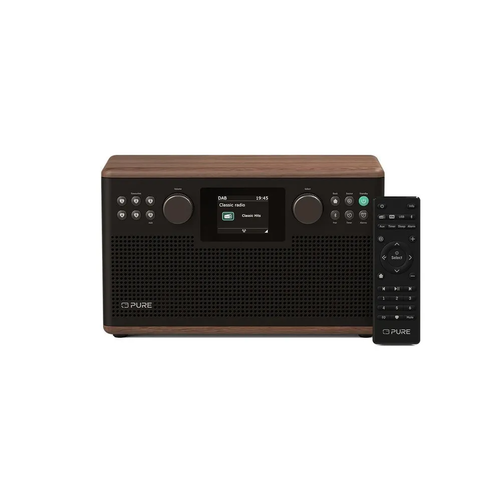 Classic H6 kaffee schwarz/walnuss DAB+ Radio