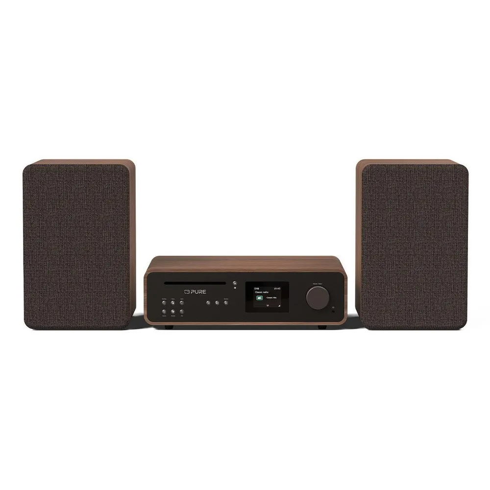 Classic Stereo Coffee Black/Walnut Stereoanlage
