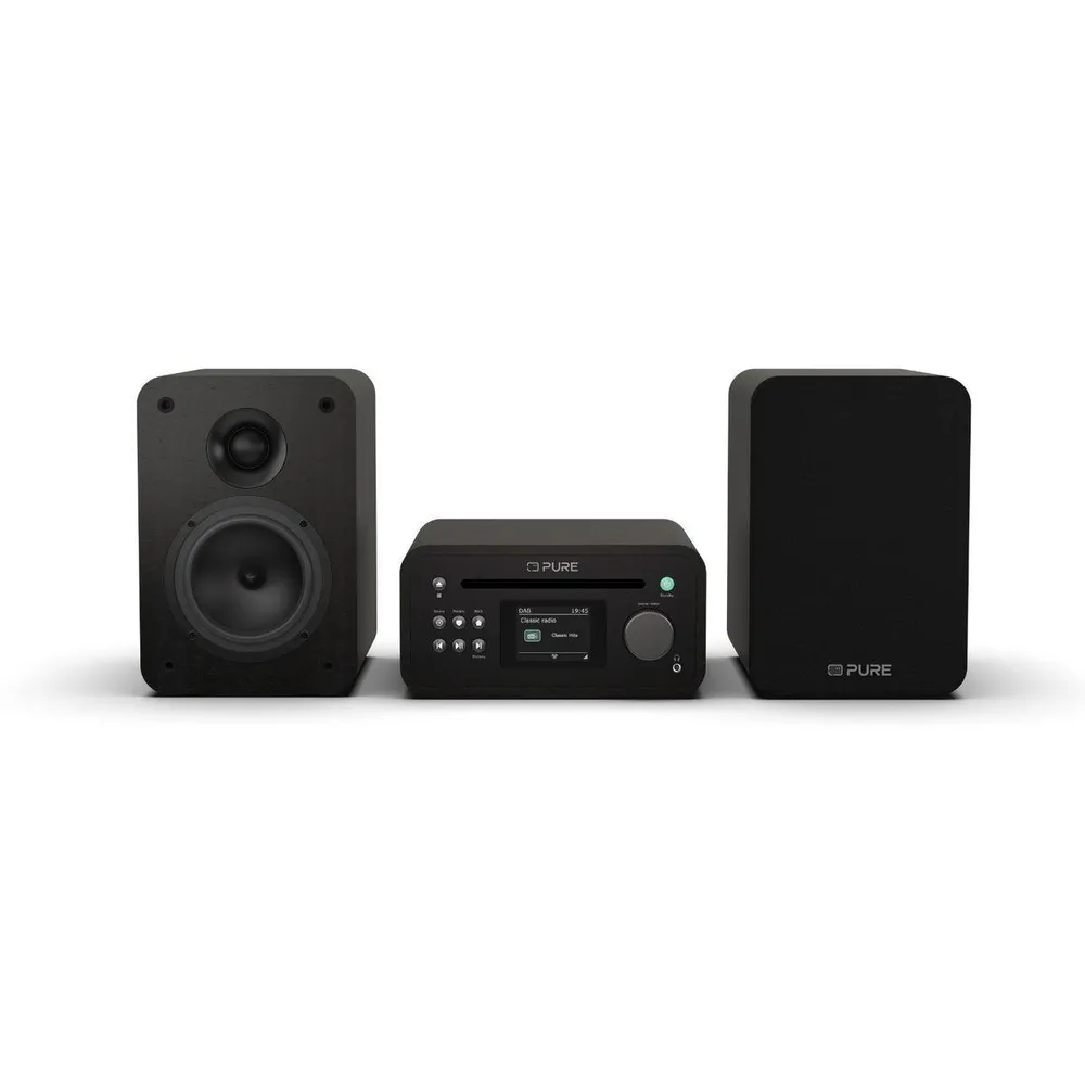Classic Stereo Mini Schwarz Stereoanlage