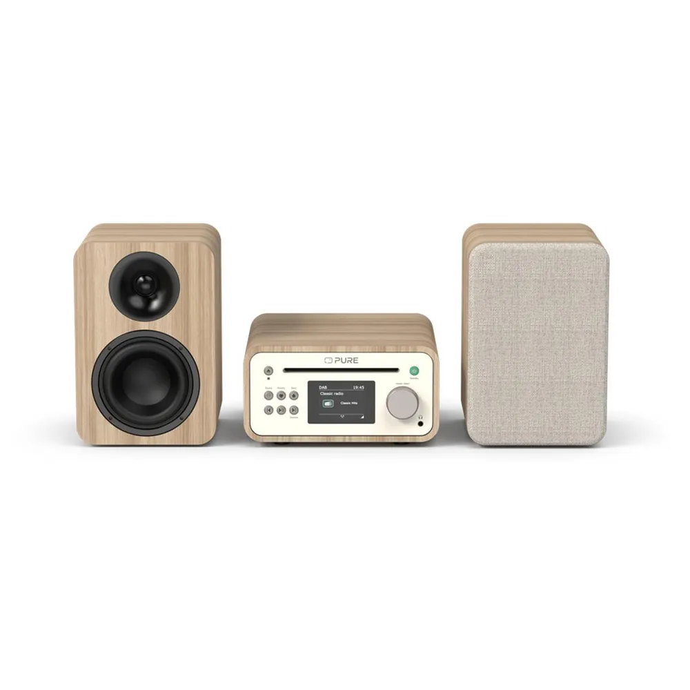 Kompaktanlage Classic Stereo Mini Cotton White