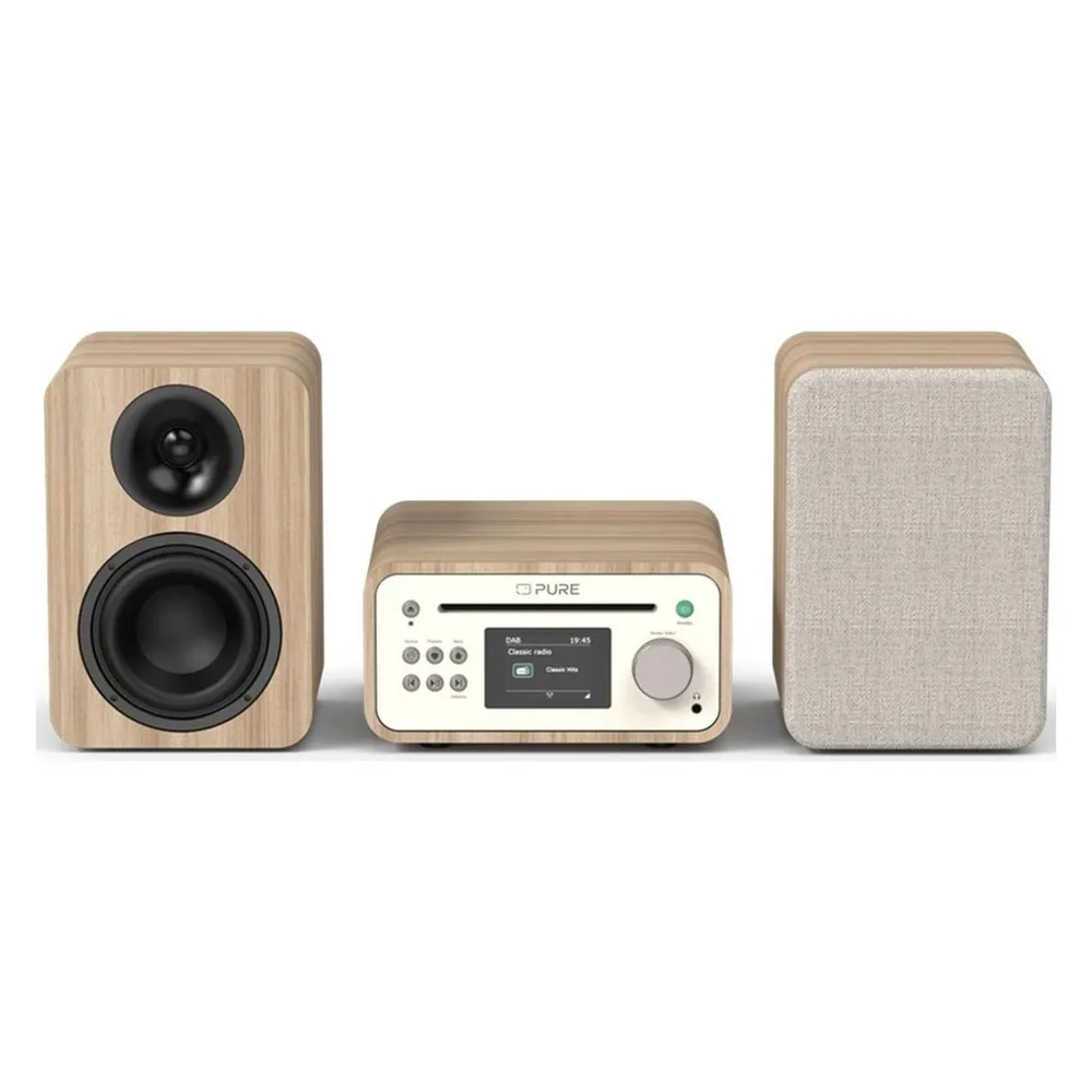 Kompaktanlage Classic Stereo Mini Cotton White