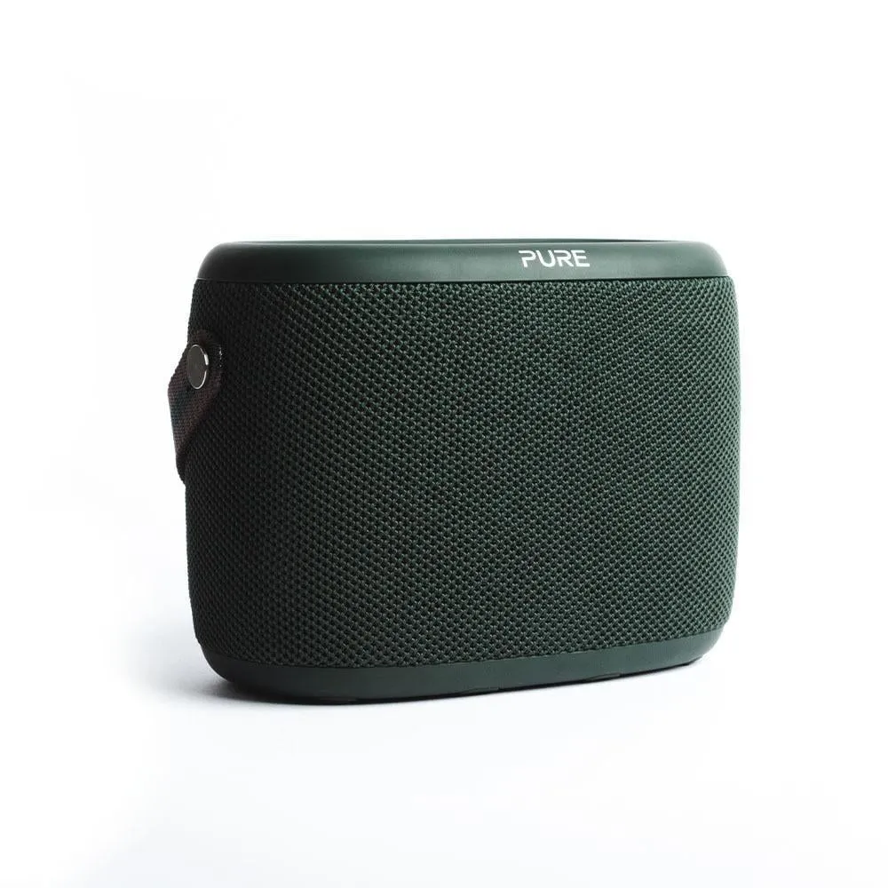 Woodland wasserdichter (IPX67) Outdoor-Lautsprecher mit Bluetooth und FM/DAB+ Radio Grün