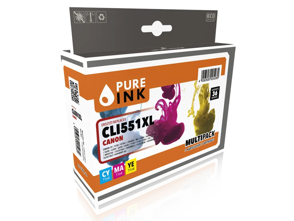CA551MP3 CMY Druckerpatrone