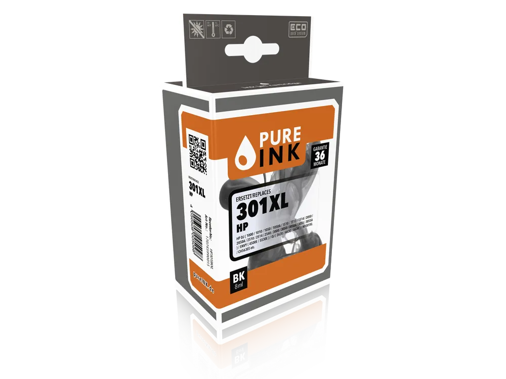HP301BKXL BLK Druckerpatrone