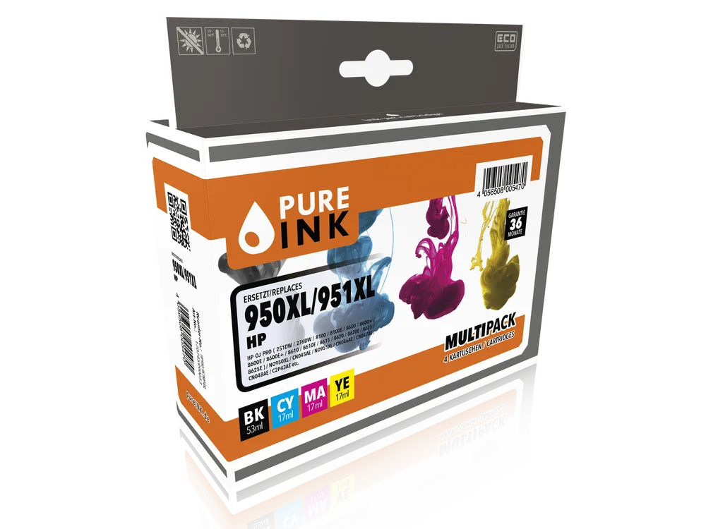 HP950-951MP4XL CMYK Druckerpatrone