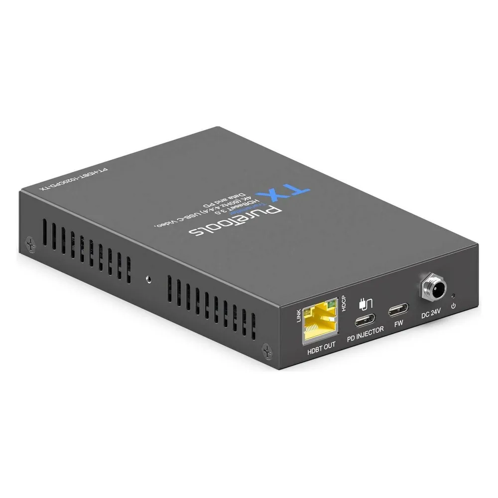 Purelink PureTools - HDBaseT 3.0 USB-C Video und Data Transmitter mit PD