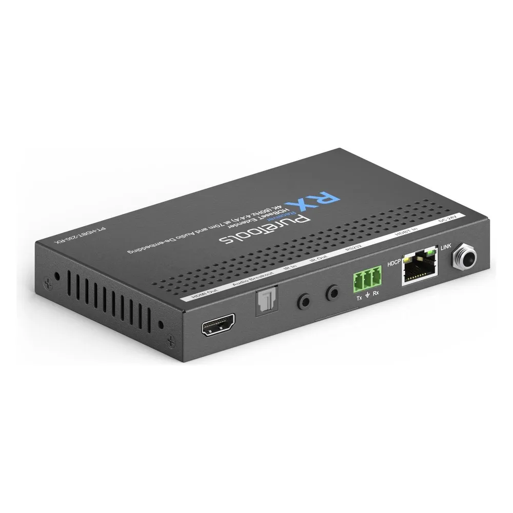 Purelink PureTools - 18G HDBaseT Receiver mit ARC und Audio-Breakout