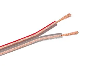 PURELINK Lautsprecherkabel, 2x0,75 mm², 10m, transparent, CCA