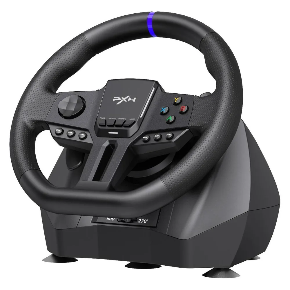 Lenkrad Gaming PXN-V900 Gen2 RGB 900° PC Xbox PlayStation Nintendo Switch