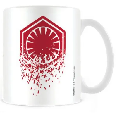 Pyramiden-Keramiktasse mit Logo von Star Wars Episode 8 First Order