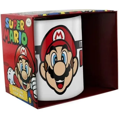 Pyramide Keramiktasse Nintendo Super Mario It's a Me Mario