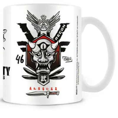 Pyramiden-Keramiktasse Call of Duty Black Ops 4 Recon Symbol