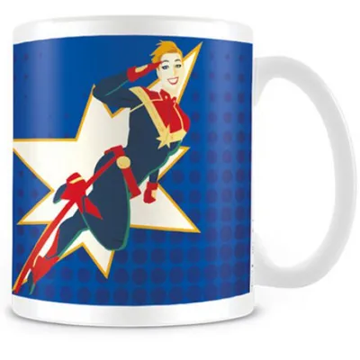 Pyramiden-Keramiktasse Marvel Captain Marvel