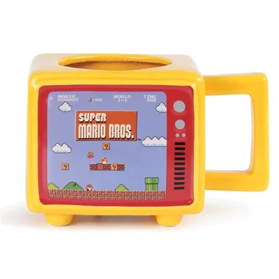 Pyramid Retro TV Thermobecher Super Mario Bros