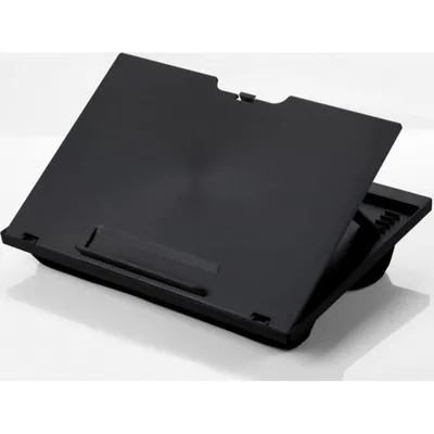 Q-Connect KF14472 Tragbarer Laptopständer Verstellbar 15 Zoll Schwarz