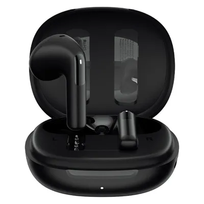 Kopfhörer QCY Ailybuds E10 kabellos Bluetooth 5.4 mit Geräuschunterdrückung und 27h Akku schwarz