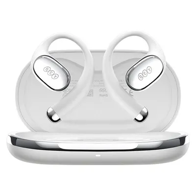 QCY Crossky R70 kabellose Bluetooth Kopfhörer mit Geräuschunterdrückung offenem Design grau
