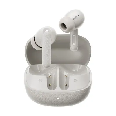 QCY HT15 kabellose Bluetooth Kopfhörer mit ANC, Mikrofon, 25h Laufzeit, weiß