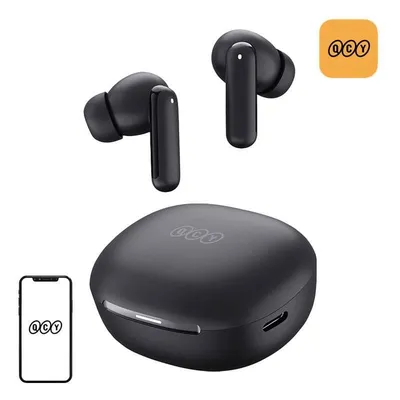 Kopfhörer QCY MeloBuds HT16 kabellos Bluetooth ANC Mikrofon IPX4 Weiß