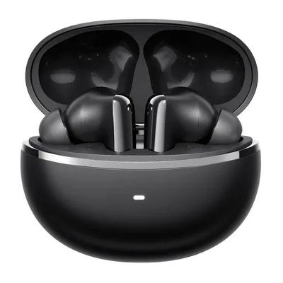 Kopfhörer QCY MeloBuds N70 Lite kabellos Bluetooth 6.0 mit ANC und Mikrofon, schwarz