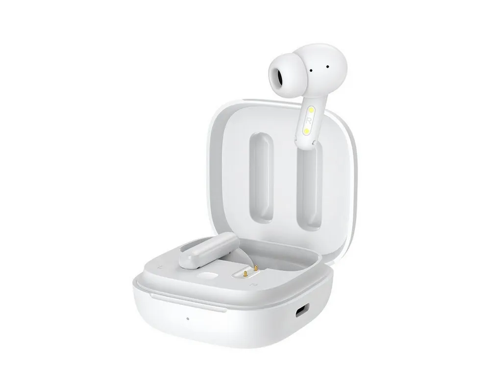 QCY QCY T13 ANC Bluetooth In-Ear Kopfhörer Weiß Bluetooth-Kopfhörer