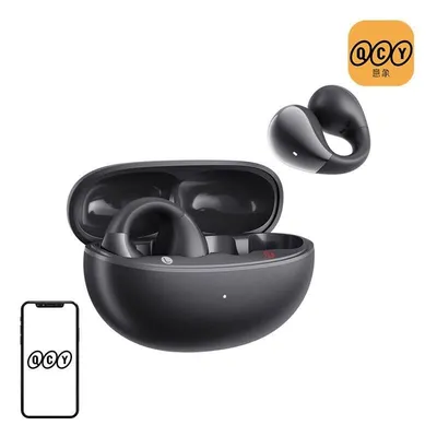 Kopfhörer QCY Crossky Clip C30 kabellos Bluetooth 5.4 Sport Schwarz