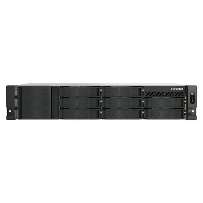 2U Rack NAS QNAP Intel Atom C5125 8 GB DDR4 8 Schächte Dual RAID Netzteil TS-855EU-RP