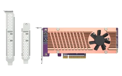 Erweiterungskarte PCIe QNAP QM2-2P-384A M.2 für NAS