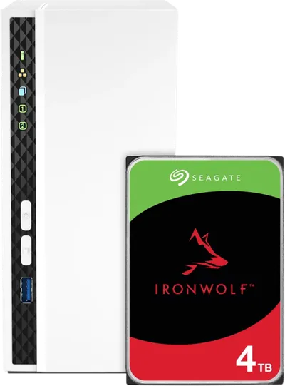 QNAP TS-133 + Seagate Ironwolf 4TB