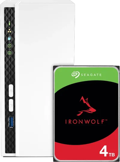 QNAP TS-233 + Seagate Ironwolf 4TB