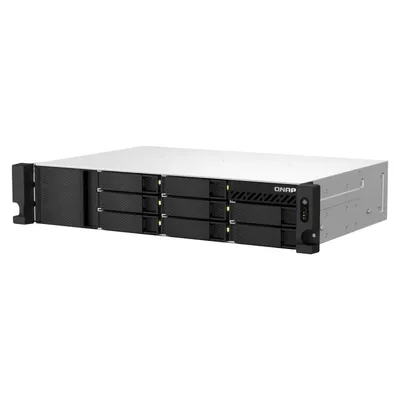 QNAP TS-873AEU-4G NAS & Speicherserver Rack (2U) Ryzen Embedded V1500B 4 GB DDR4 0 TB QuTS hero Schwarz