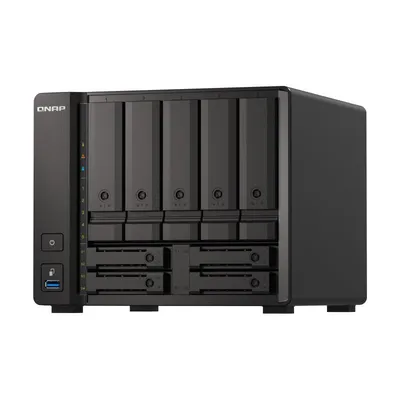 QNAP TS-H973AX NAS Tower Ethernet/LAN Schwarz V1500B