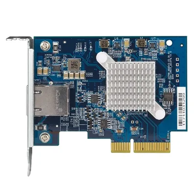 QNAP QXG-10G1T - Netzwerkadapter - PCIe 3.0 x4 Low-Profile, Blau