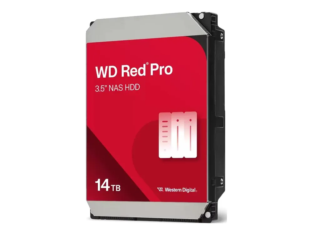 QNAP WD Red Pro WD142KFGX | 7211314t-7050200-000-rs | Festplatte - 14 TB